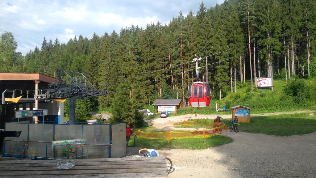 FATRAPARK 1 U SOVIČKY štúdio, kuchynka, kúpeľňa,s balkónom grátis parkovanie v podzemnej garáži Ruzomberok Exterior foto